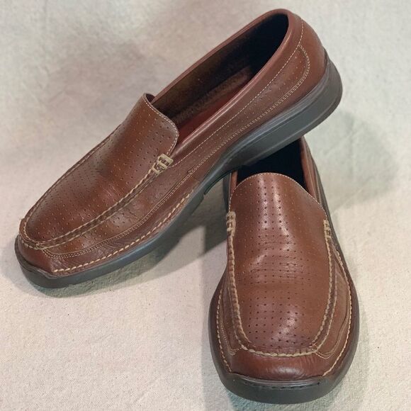H.S. Trask Moc Toe Loafers Mens Size 11M - Picture 6 of 16